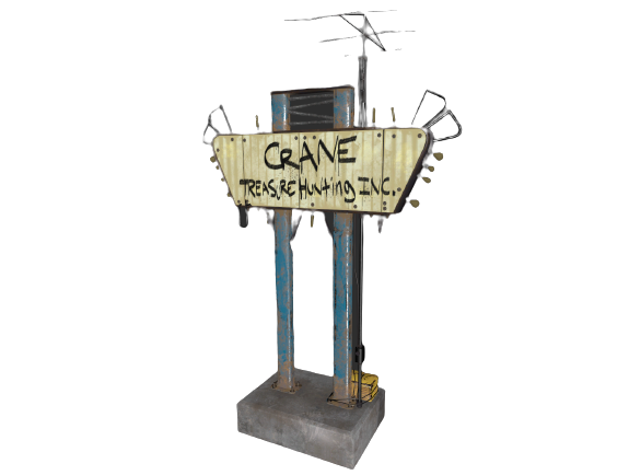 Fallout 76 Cranes Treasure Id Card